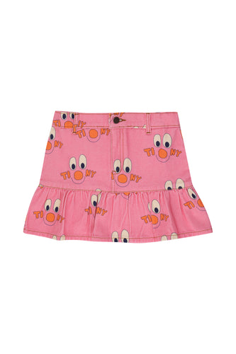 Tinycottons / KID / Clowns Skirt / Pink