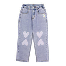 Load image into Gallery viewer, Jellymallow / Heart Denim Pants