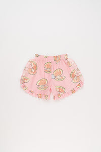Maison Mangostan / Oyster Shorts / Pink