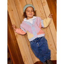 Load image into Gallery viewer, Goldie + Ace / Cardigan / Colour Block Knit