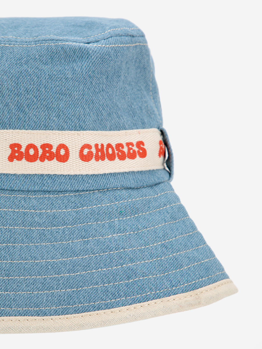 Bobo Choses / KID / Bucket Hat / Light Denim – The Wonder Years