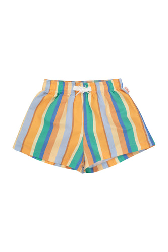 Tinycottons / KID / Multicolor Stripes Trunks / Multi
