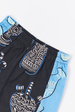 Load image into Gallery viewer, Maison Mangostan / Trousers / Botjios Black Blue
