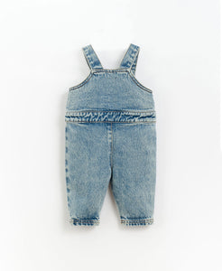 Play Up / BABY / Denim Dungaree / Bleached