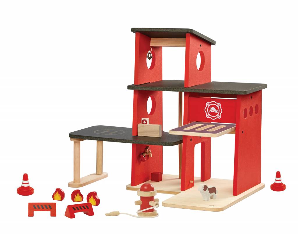 Plan Toys / 3+ / Fire Station