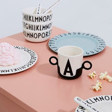 Load image into Gallery viewer, Design Letters / Handle for Melamine Cup / Black