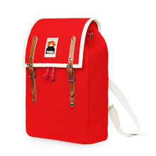 Load image into Gallery viewer, Ykra / Backpack / Rugzak / Matra Mini / Cotton Straps / Red