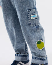 Load image into Gallery viewer, Goldie + Ace / Limited Edition Smurf / Overall / Austin The Smurfs Patch