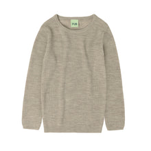 Load image into Gallery viewer, FUB / KID / Rib Blouse / Oat Melange