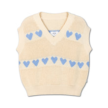 Load image into Gallery viewer, Repose AMS / Knit Spencer / Summer Day Blue Hearts