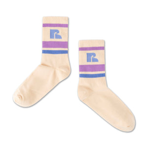 Repose AMS / Sporty Socks / Beige Logo