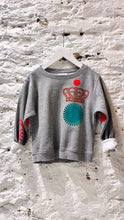 Load image into Gallery viewer, TWY 5Y / Sweatshirt / Flowers / Grey