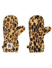 Load image into Gallery viewer, Mini Rodini / Fleece Mittens / Leopard