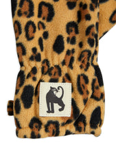 Load image into Gallery viewer, Mini Rodini / Fleece Mittens / Leopard