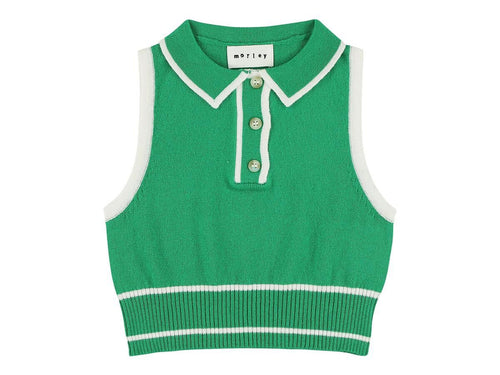Morley / Knitted Top / Upgrade Green