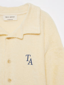 True Artist / KID / Shirt nº03 / Polo Terry Fleece / Soft Yellow