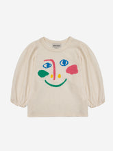 Load image into Gallery viewer, Bobo Choses / KID / Puffed Sleeves T-Shirt / Smiling Mask