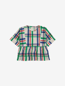 Bobo Choses / KID / Woven Top / Madras Checks