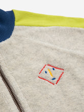 Load image into Gallery viewer, Bobo Choses / KID / Terry Zipped Raglan Sleeves Sweatshirt / Bobo Shadow