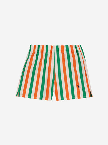 Bobo Choses / KID / Woven Shorts / Vertical Stripes