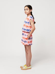 Bobo Choses / KID / Jacquard Vest / Ribbon Bow AO