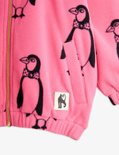 Load image into Gallery viewer, Mini Rodini / Fleece Jacket / Penguin / Pink