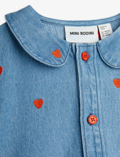 Load image into Gallery viewer, Mini Rodini / Dress / Mini hearts woven