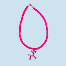 Load image into Gallery viewer, Kimchi Jewellery  / Necklace / Pink Balloon Dog