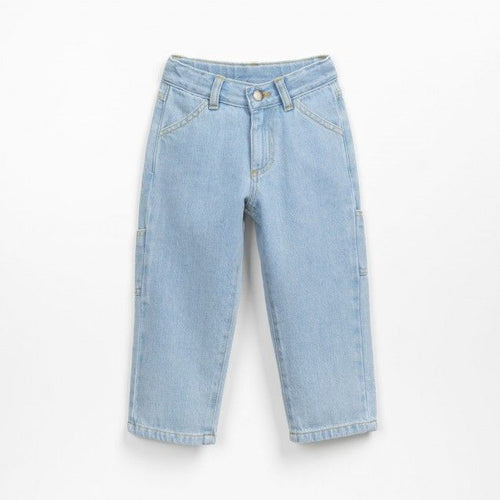 Play Up / KID / Denim Trousers / Side Pockets Bleached
