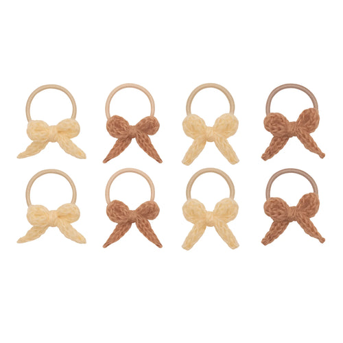 Mimi & Lula / Granny knitted bow mini ponies