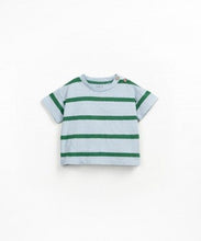 Load image into Gallery viewer, Play Up / BABY / Striped T-Shirt / Botanical