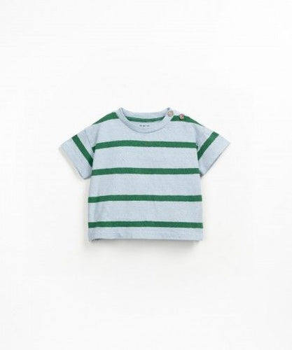 Play Up / BABY / Striped T-Shirt / Botanical