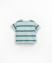Load image into Gallery viewer, Play Up / BABY / Striped T-Shirt / Botanical