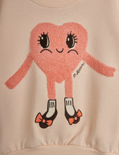Load image into Gallery viewer, Mini Rodini / Sweatshirt / Heart in shoes chenille