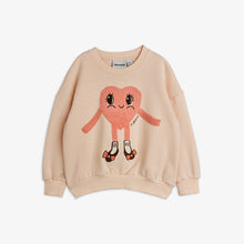 Load image into Gallery viewer, Mini Rodini / Sweatshirt / Heart in shoes chenille