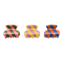 Load image into Gallery viewer, Mimi &amp; Lula / Mini Claw clips / Striped