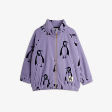 Load image into Gallery viewer, Mini Rodini / Fleece Jacket / Penguin Purple