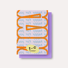 Load image into Gallery viewer, The Completist / Graphic Card / Wenskaart / Hinoki / Happy For You