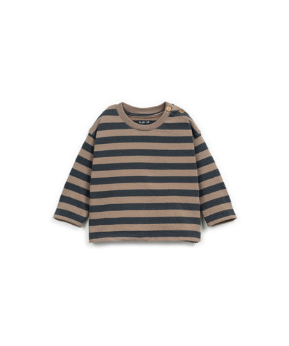 Play Up / BABY / Striped Shirt / Grafite