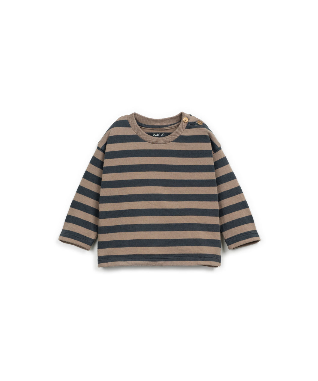 Play Up / BABY / Striped Shirt / Grafite