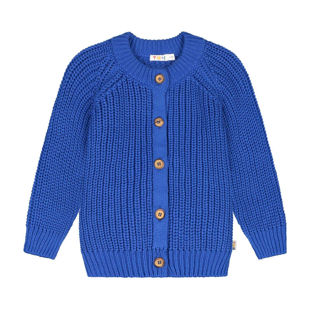 Yuki / Raglan Cardigan / Blueberry