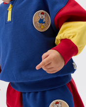 Load image into Gallery viewer, Goldie + Ace / Zip Sweatshirt / Buddy Badge