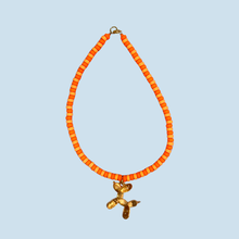 Load image into Gallery viewer, Kimchi Jewellery  / Necklace / Orange Balloon Dog