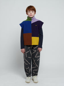 Bobo Choses / KID / Intarsia Cotton Vest / Multicolor