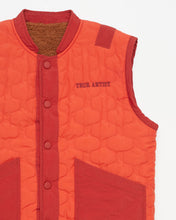 Load image into Gallery viewer, True Artist / KID / Padded Vest nº03 / Brick Red