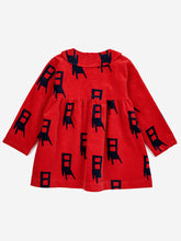 Load image into Gallery viewer, Bobo Choses / FUN / BABY / Have a Sit AO Velvet Dress