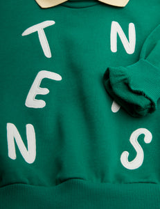 Mini Rodini / Collar Sweatshirt / Tennis Application