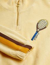 Load image into Gallery viewer, Mini Rodini / Halfzip Terry Sweatshirt / Tennis