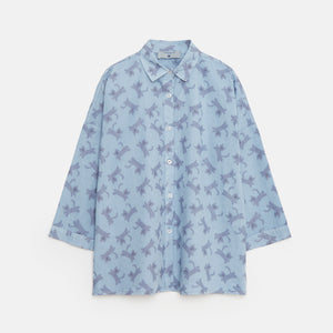 Weekend House Kids / Cat Shirt / Blue