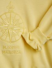 Load image into Gallery viewer, Mini Rodini / PRE AW24 / Compass Emblem Sweatshirt / Yellow